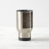 Vertrouwen in de Heer met al je hart...Proverbs 3 Reisbeker (Center)