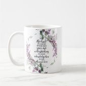 Vertrouwen in de Lord floral Koffiemok (Links)