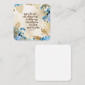 Vertrouwen in de Lord KJV Bijbel Verse Informatiekaartje (Voorkant / Achterkant)