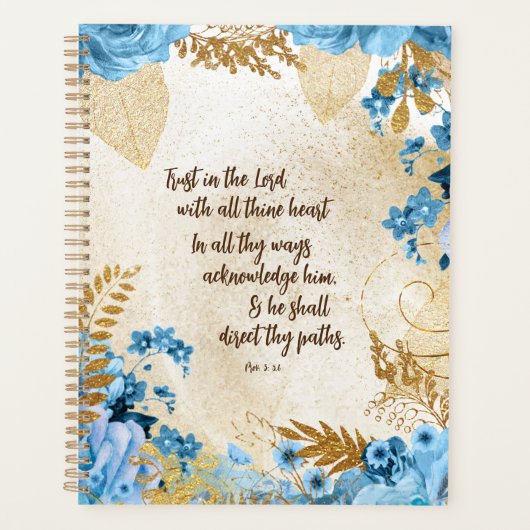 Vertrouwen in de Lord KJV Bijbel Verse Planner (Voorkant)