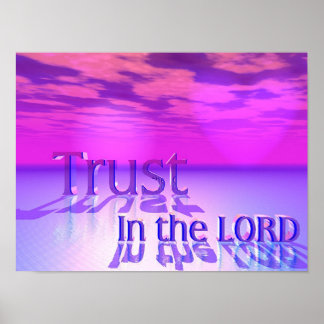 Vertrouwen in de LORD Poster