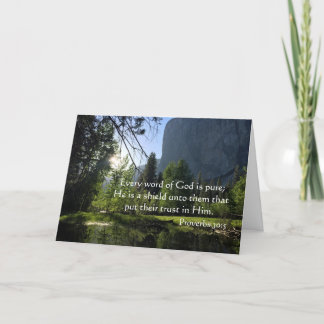 Vertrouwen in God Adult Baptism Kaart