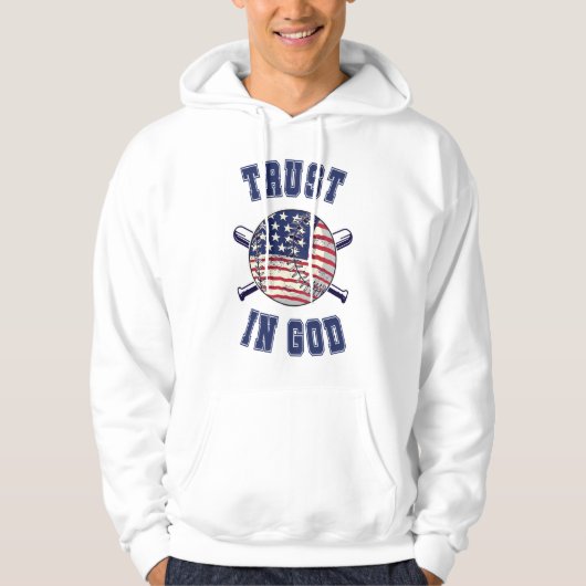 Vertrouwen in God Hoodie (Voorkant)