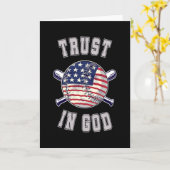 Vertrouwen in God Kaart (Gele Bloem)