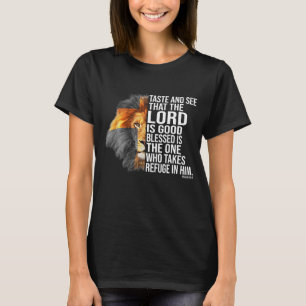 Vertrouwen in God - Psalm Christelijke Bijbel T-shirt