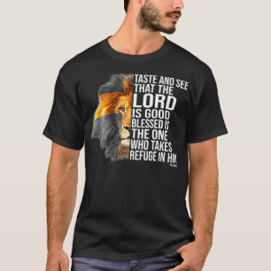 Vertrouwen in God Psalm Christelijke Bijbel T-shirt