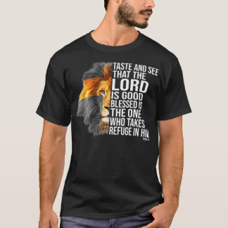 Vertrouwen in God Psalm Christelijke Bijbel T-shirt