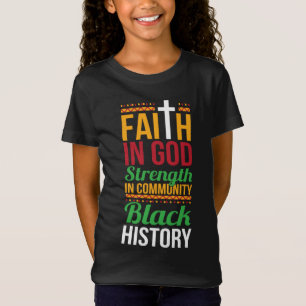 Vertrouwen in God Sterkte van de Gemeenschap in de T-shirt