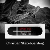 Vertrouwen in het Christelijk kruis van het bloed Skateboard