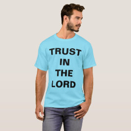Vertrouwen in het Christelijke geloof T-shirt