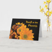 Vertrouwen in het Jubileum van het Proces 12 Stap  Kaart (Gele Bloem)