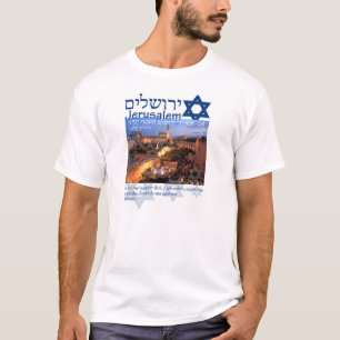 Vertrouwen in Jeruzalem - Louvor em Jerusalem T-shirt