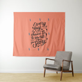 Vertrouwen in jezelf Boodschap Ontwerp Wandkleed