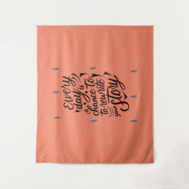 Vertrouwen in jezelf Boodschap Ontwerp Wandkleed