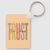 Vertrouwen in Jezus Sleutelhanger (Achterkant)