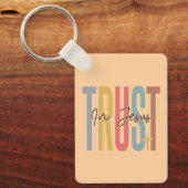 Vertrouwen in Jezus Sleutelhanger (Voorkant)