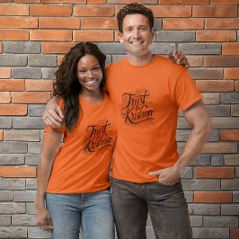 Vertrouwen in Krishna Typografie Design T-shirt