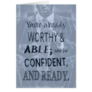 Vertrouwen in zwart Man