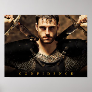 Vertrouwen motivatie poster