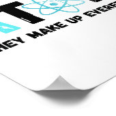 VERTROUWEN NOOIT EEN ATOM POSTER (Hoek)
