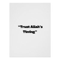 Vertrouwen op de timing van Allah – Islamitische k