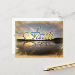 Vertrouwen over angst Briefkaart