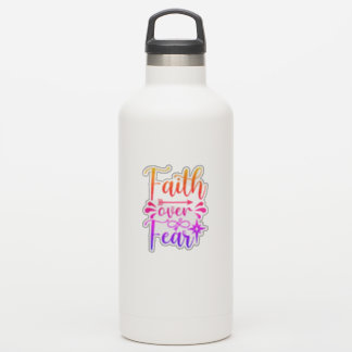 Vertrouwen over angst sticker