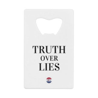 VERTROUWEN OVER LIES KREDIETKAART FLESSENOPENER