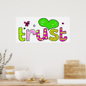 Vertrouwen Poster (Keuken)