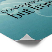 Vertrouwen Poster (Hoek)