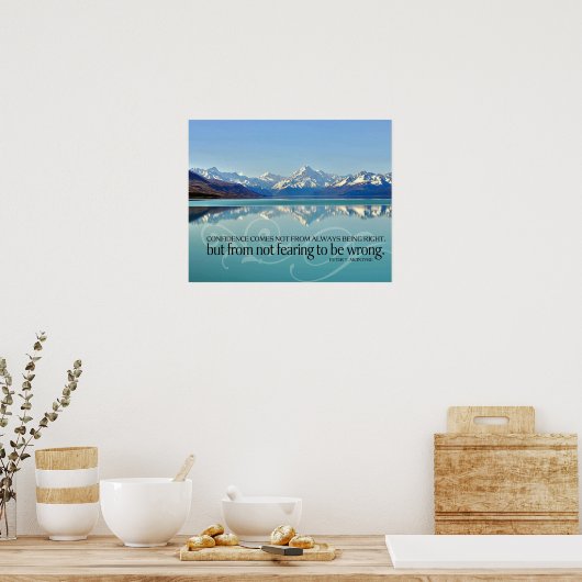 Vertrouwen Poster (Keuken)