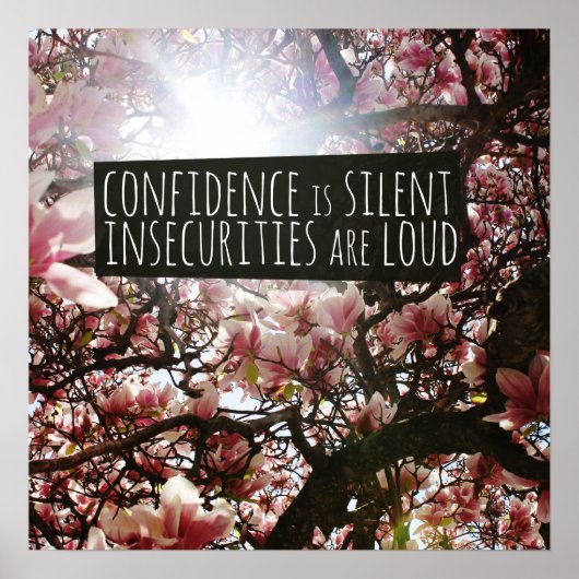 Vertrouwen: Silent Insecurities is LOUD Poster (Voorkant)