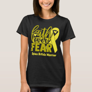 Vertrouwen tegen angst Spina Bifida T-shirt