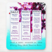 Vertrouwsdatum nieuw schoonmaakprogramma thuiswerk muismat (Voorkant)