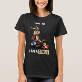 Vertrouwt me dat ik een genie ben t-shirt (Voorkant)