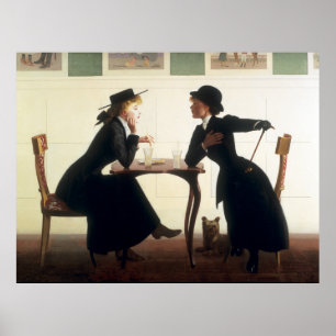 Vertrouwt toe door Harry Watrous Poster