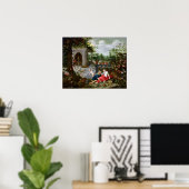 Vertumnus en Pomona Poster (Thuiskantoor)