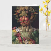 Vertumnus - Giuseppe Arcimboldo Kaart (Gele Bloem)