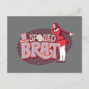 Veruca Salt - geroosterd vlees Briefkaart