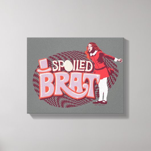 Veruca Salt - geroosterd vlees Canvas Afdruk (Voorkant)