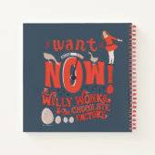 Veruca Salt - ik wil het nu! Notitieboek (Achterkant)