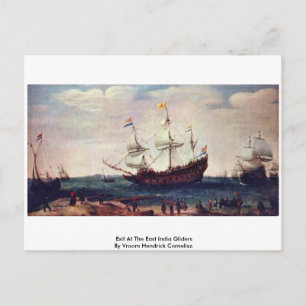 Veruitgang bij Oost-Indiase zweefvliegtuigen Briefkaart