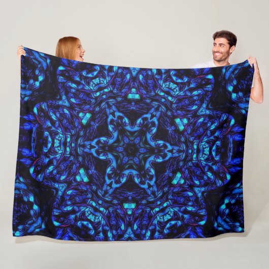 Vervaagd Fleece Deken (In situ)