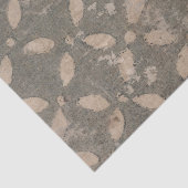 Vervaagd groen Flora Decoupage papier (Detail)