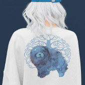 VERVAAGDE GENEN Chow TREE OF LIFE voor en achter Trui