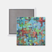 Vervaagde gloriemagneet magneet (Voorkant / Achterkant)