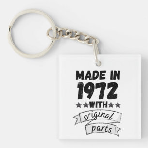 vervaardigd in 1972 met originele onderdelen, sleutelhanger