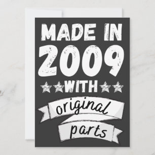 vervaardigd in 2009 met originele onderdelen,