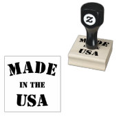 Vervaardigd in de Verenigde Staten Rubberstempel (Gestempeld)