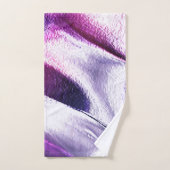 vervaardigd van metaal van steen, in lila en paars bad handdoek (Handdoek)